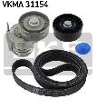 Zestaw paska klinowego wielorowkowego do VW, VKMA 31154, SKF w ofercie sklepu e-autoparts.pl 
